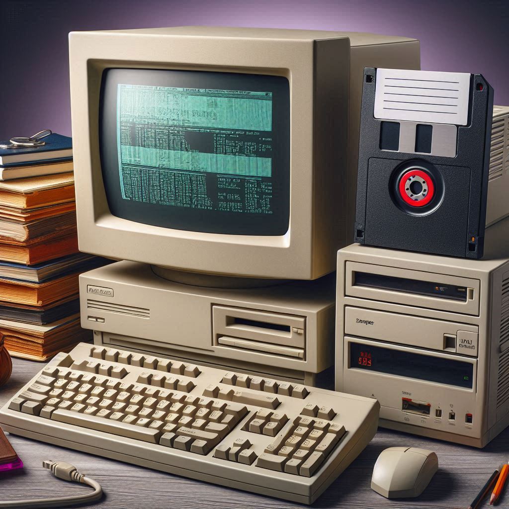 A nostálgica informática da idade da pedra