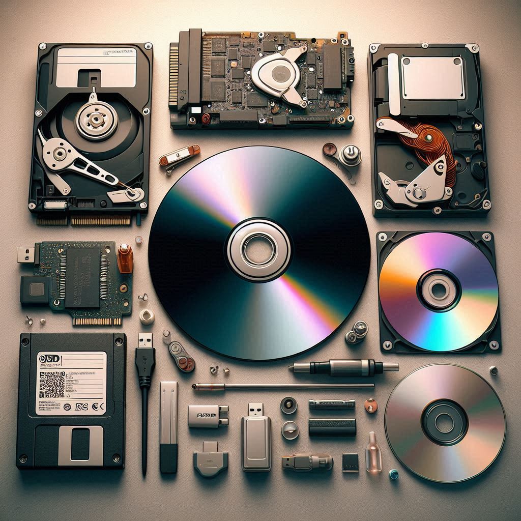 Três décadas de armazenamento:  do disquete à nuvem